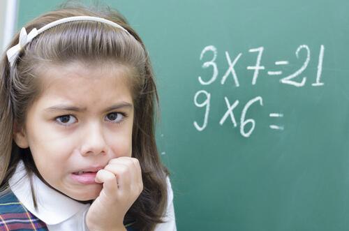 La peur des mathématiques chez les enfants