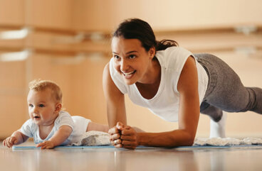 Comment rester en forme et en bonne santé quand on est maman?
